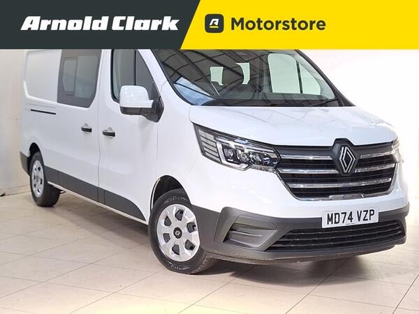 Renault Trafic 2.0 dCi Blue LL30 Advance Crew Van Double Cab 6dr Diesel Manual L2 H1 Euro 6 (s/s) (130 ps)