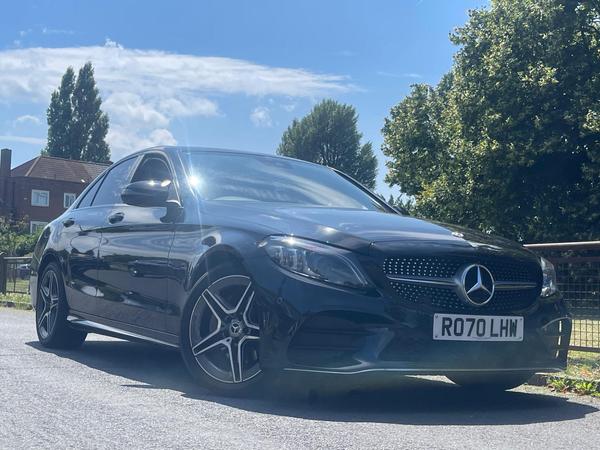 Mercedes-Benz C Class 2.0 C220d AMG Line (Premium) G-Tronic+ Euro 6 (s/s) 4dr