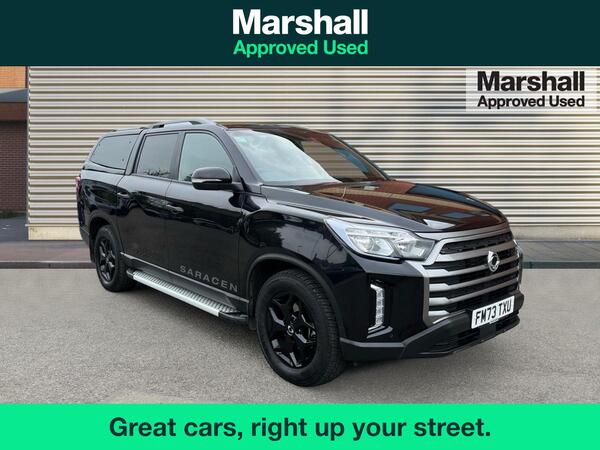 SsangYong Musso 2.2D Saracen Pickup Double Cab 4dr Diesel Auto 4WD Euro 6 (202 ps)