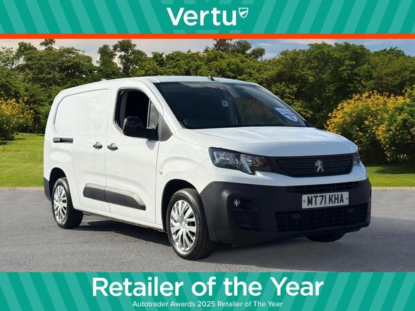 Peugeot Partner 1.5 BlueHDi 850 Professional Premium Long Crew Van Double Cab 6dr Diesel Manual LWB Euro 6 (100 bhp)