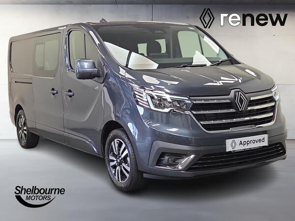 Renault Trafic 2.0 dCi Blue LL30 Extra Sport Crew Van Auto L2 H1 Euro 6 (s/s) 6dr