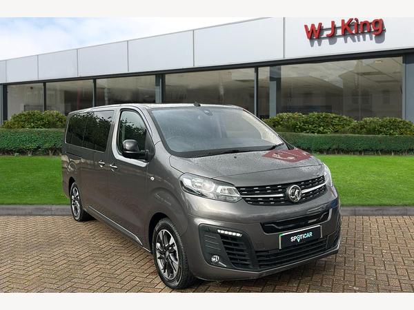 Vauxhall Vivaro-e Life 50kwh Ultimate MPV 5dr Electric Auto Lwb (8 Seat, 7.4kw Charger) (136 Ps)