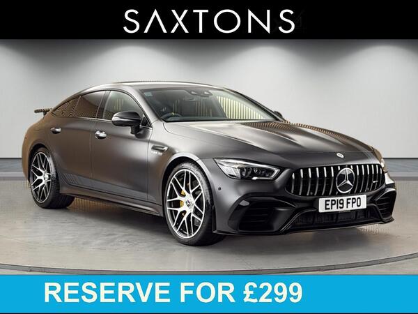 Mercedes-Benz AMG GT 4.0 63 V8 BiTurbo S Edition 1 Coupe SpdS MCT 4MATIC+ Euro 6 (s/s) 5dr