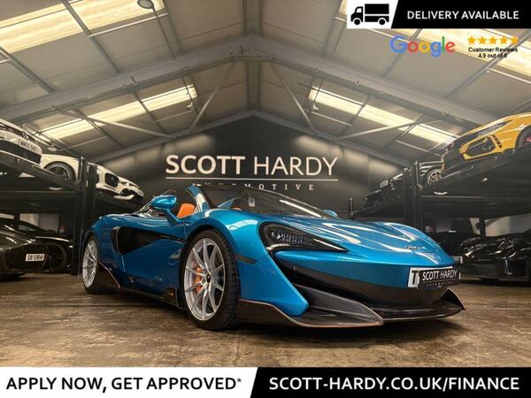 McLaren 600LT 3.8T V8 Spider SSG Euro 6 (s/s) 2dr