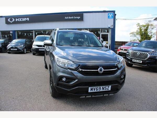SsangYong Musso 2.2D Saracen Pickup Double Cab 4dr Diesel Auto 4WD Euro 6 (181 ps) 4 X 4,AUTO NAV DAB RADIO REV CAMERA