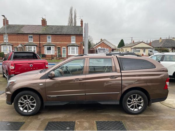 SsangYong Korando Sports 2.0D EX Double Cab Pickup Auto 4WD Euro 5 4dr
