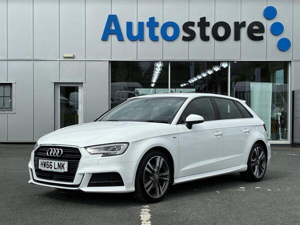 Audi A3 2.0 TDI S line Sportback S Tronic Auto 6Spd Euro 6 (s/s) 5dr
