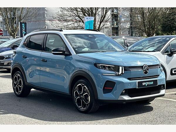 Citroen e-C3 Standard Range 44kWh MAX Auto 5dr (7.4kW Charger)