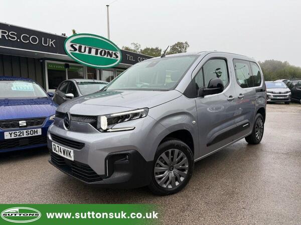 Citroen e-Berlingo 52kWh PLUS M Auto 5dr (7.4kW Charger)