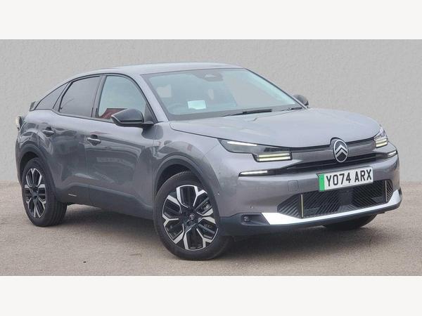 Citroen e-C4 Extended Range 54kWh MAX Auto 5dr (7.4kW Charger)