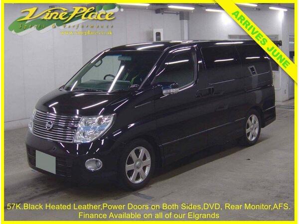 Nissan Elgrand 2.5 Highway Star Black Leather Edition, Auto ++FINANCE AVAILABLE+ 5dr