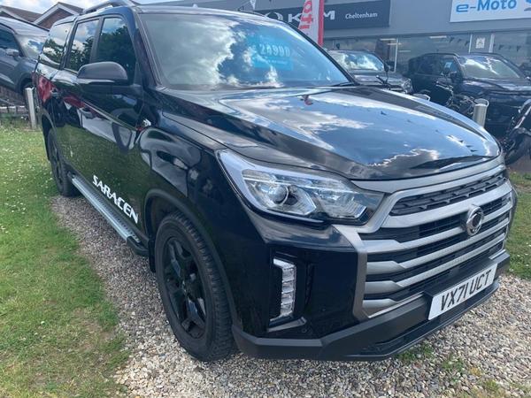 SsangYong Musso Double Cab Pick Up Saracen Auto