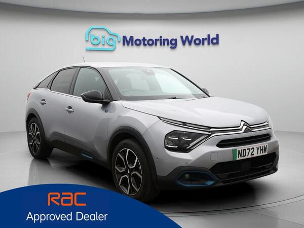 Citroen e-C4 50kWh Shine Plus Auto 5dr (7.4kW Charger)