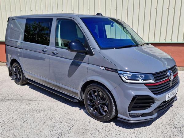 Volkswagen Transporter 2.0 T32 TDI KOMBI SPORTLINE BLACK EDITION 202 BHP £44000.00 + Vat @ 20%.