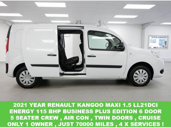 Renault Kangoo Maxi 1.5 LL21DCI ENERGY 115 BUSINESS PLUS 4 SEAT CREWCAB ( AIR CON )