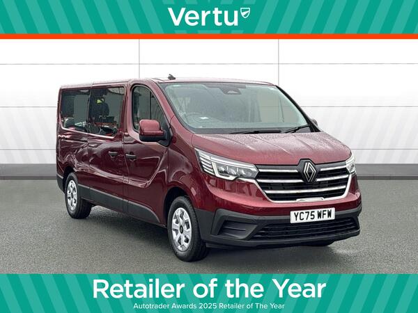 Renault Trafic 2.0 dCi LL30 Advance Minibus Double Cab 5dr Diesel Auto9 L2 H1 Euro 6 (s/s) (9 Seat) (150 ps)