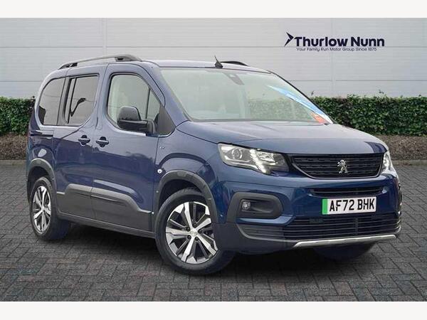 Peugeot e-Rifter 50kWh GT Standard MPV Auto 5dr (7.4kW Charger)