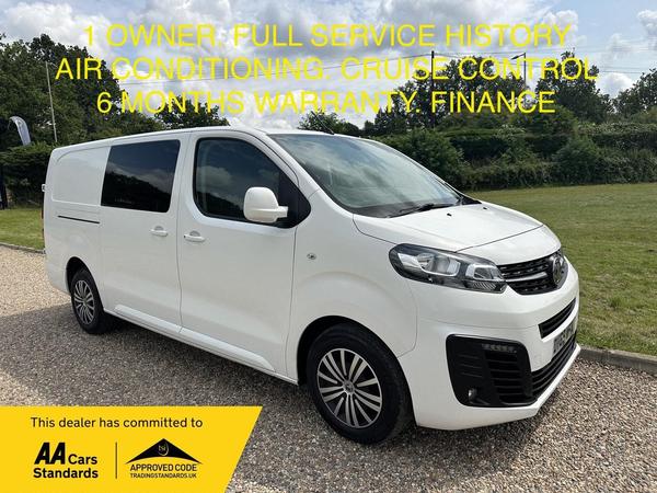 Vauxhall Vivaro 2.0 Turbo D 3100 Sportive Crew Van L2 H1 Euro 6 (s/s) 5dr