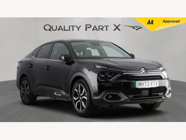 Citroen e-C4 X 50kWh Shine Plus Fastback Auto 4dr (7.4kW Charger)