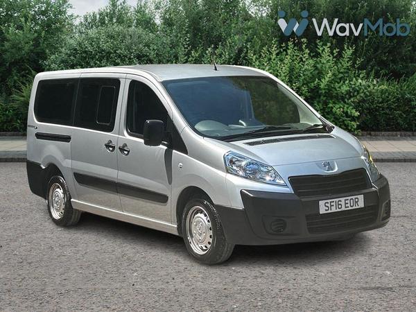 Peugeot Expert Tepee L2 LWB 6 Seat Wheelchair Accessible Disabled Access ramp Car