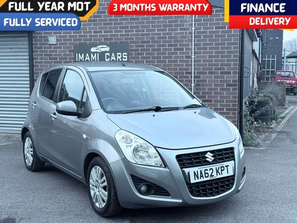 Suzuki Splash 1.2 SZ4 MPV 5dr Petrol Auto Euro 5 (94 ps) 82K MILES FRESH MOT FULLY SERVICED FULL HISTORY