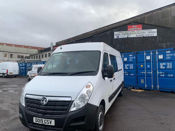 Vauxhall Movano 2.3 CDTi 3500 Crew Van FWD Euro 6 6dr (7 Seat)