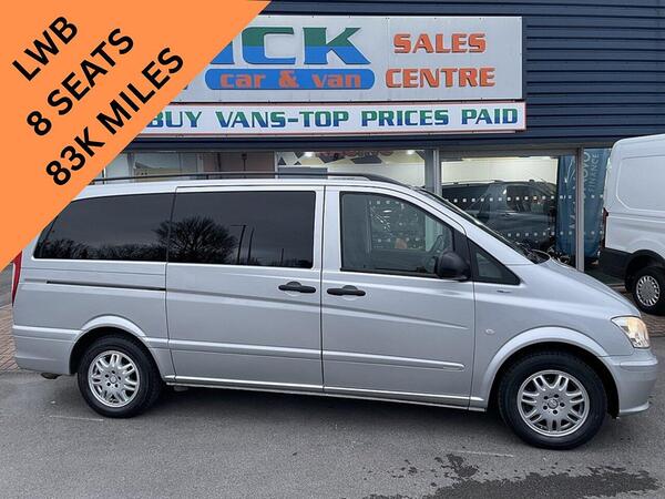 Mercedes-Benz Vito 2.1 116 CDI Traveliner Minibus 5dr Diesel Manual L3 (198 g/km, 163 bhp)