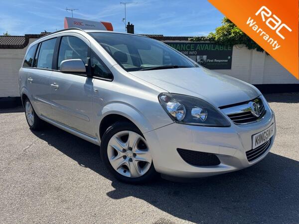Vauxhall Zafira 1.6 16V Exclusiv Euro 5 5dr