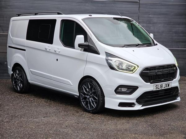 Ford Transit Custom 2.0 TDCI 130 PS G-SPORT CREW VAN 300 LIMITED DCIV L1 H1 SWB FULLY LOADED WITH EXTRAS