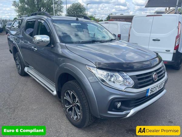 Fiat Fullback 2.4 LX DCB 180 BHP IN GREY WITH 119,500 MILES AND A FULL SERVICE HISTORY AT 11K, 13K, 24K, 51K, 62K, 87K, AND 99K, 3 OWNERS FROM NEW, ULEZ COMPLAINT