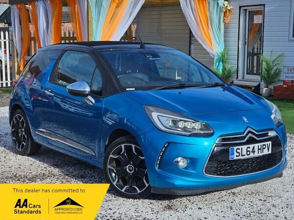 Citroen DS3 Cabrio 1.6 THP DSport Plus Euro 5 2dr