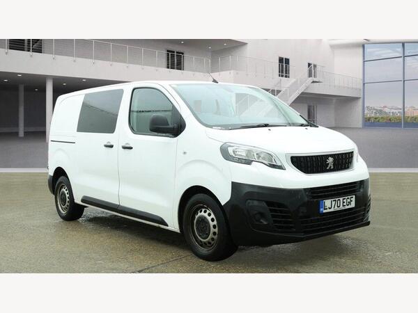 Peugeot Expert 2.0 BlueHDi 1400 Professional Standard Crew Van MWB Euro 6 (s/s) 6dr (6 Seat)