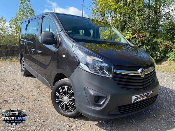 Vauxhall Vivaro 1.6 CDTi 2900 BiTurbo Combi Van Double Cab 5dr Diesel Manual L1 H1 Euro 6 (s/s) (9 Seat) (125 ps)
