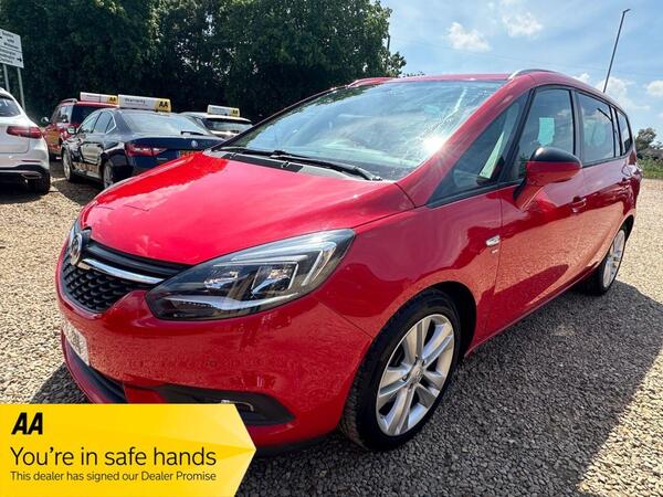Vauxhall Zafira Tourer 2.0 CDTi SRi Euro 6 (s/s) 5dr