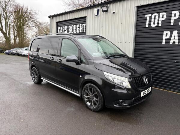 Mercedes-Benz Vito 2.1 119 CDI BlueTEC Sport Crew Van Double Cab 5dr Diesel G-Tronic+ RWD L1 Euro 6 (s/s) (190 ps)