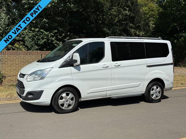 Ford Tourneo Custom 2.0 310 EcoBlue Titanium 170BHP EURO 6 L1 SWB 9 SEATER MINI BUS