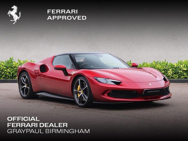 Ferrari 296 GTB 3.0T V6 7.45kWh F1 DCT Euro 6 (s/s) 2dr