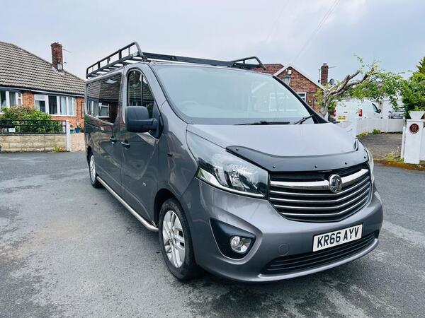Vauxhall Vivaro 1.6 CDTi 2900 BiTurbo Sportive Crew Van Double Cab 5dr Diesel Manual L2 H1 Euro 6 (s/s) (6 Seat) (125 ps)