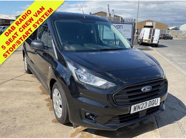 Ford Transit Connect 1.5 240 EcoBlue Trend Crew Van Double Cab 6dr Diesel Manual L2 Euro 6 (s/s) (100 ps) room for people and equipment