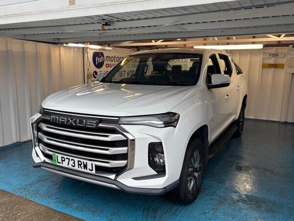 MAXUS T90EV 88.5kWh Elite Pickup Double Cab 4dr Electric Auto RWD (177 ps)+1 FORMER KEEPER+2KEYS+CLIMATE+PARK CONTROL+LEATHER SEATS+LOAD LINER+REVERSE CAMERA+MEDI