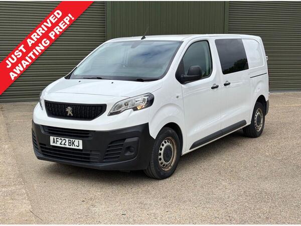 Peugeot Expert 2.0 BlueHDi 1200 Professional Premium Standard Crew Van Double Cab 6dr Diesel Manual MWB Euro 6 (s/s) (6 Seat) (145 ps) - 5 STAR RATED FAMILY RUN BUSI