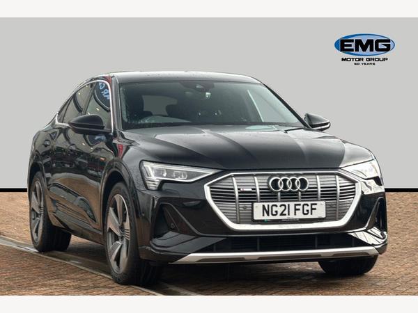 Audi e-tron 55 S line Sportback Auto quattro 5dr 95kWh (11kW Charger)