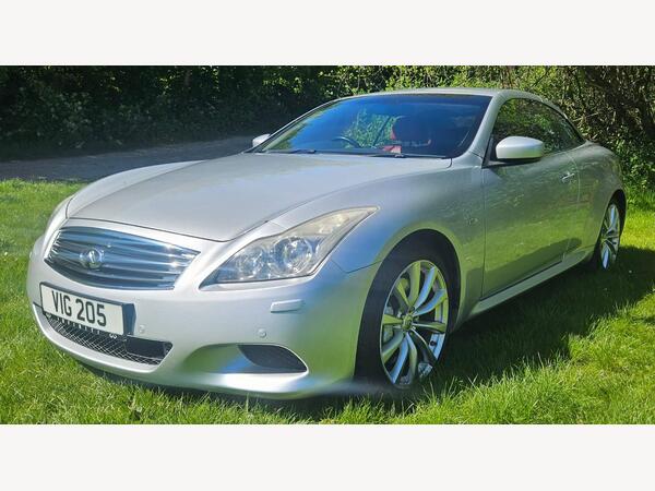 Infiniti G 3.7S 37 V6 GT Premium Convertible 2dr Petrol Auto Euro 5 (320 ps)