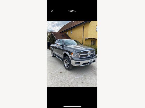 Dodge RAM 5.7 V8 Hemi Laramie Pickup 4dr Petrol Auto 4WD Euro 3 (345 bhp)