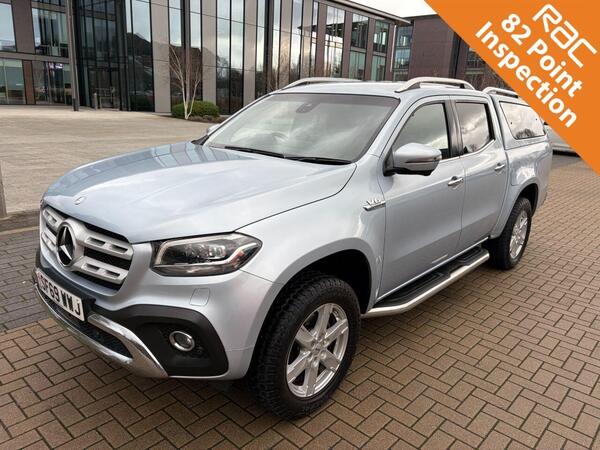 Mercedes-Benz X Class X350 3.0CDI V6 POWER G-Tronic+ 4MATIC AUTO EU6 D/CAB PICK UP *A/C*S/N*LEATHER*CAMERA*SENSORS*HARD TOP* *FANTASTIC CONDITION*