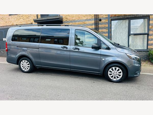 Mercedes-Benz Vito 2.1 114 CDI BlueTEC SELECT Tourer Double Cab 5dr Diesel G-Tronic+ RWD L3 Euro 6 (s/s) (XLWB) (136 ps)