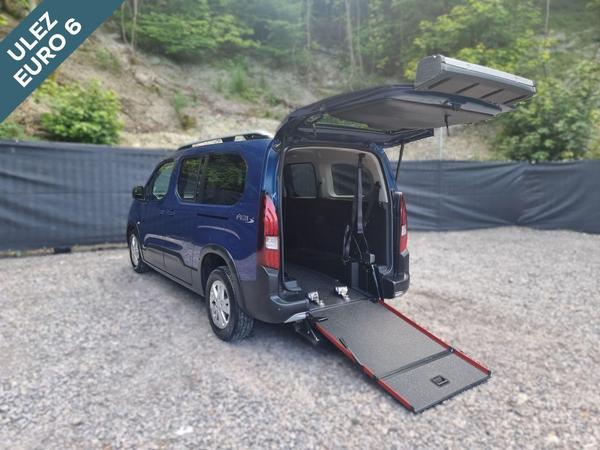 Peugeot Rifter 3 Seat L2 LWB Petrol Auto Wheelchair Accessible Vehicle 5dr