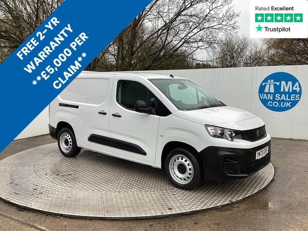 Peugeot Partner BlueHDi 850 Professional Premium + Crewcab LWB A/C Euro 6 1.5