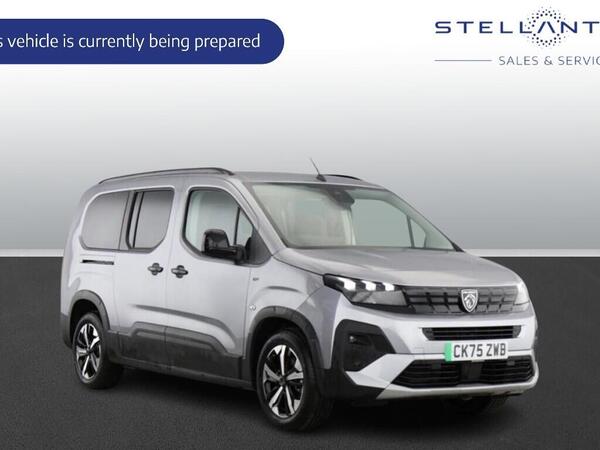 Peugeot e-Rifter 52kWh GT Long MPV Auto 5dr (7.4kW Charger)