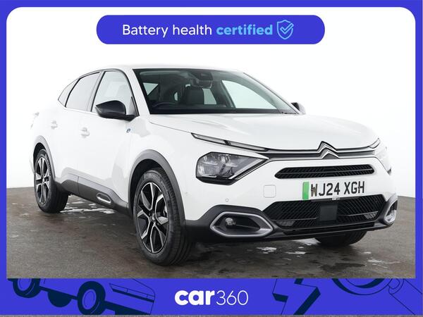 Citroen e-C4 X 50kWh MAX Fastback Auto 4dr (7.4kW Charger)